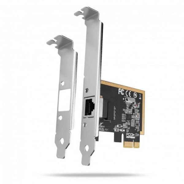 AXAGON PCEE-GRF PCI-Express Gigit Ethernet Realtek 8111F + LP - 8595247906120