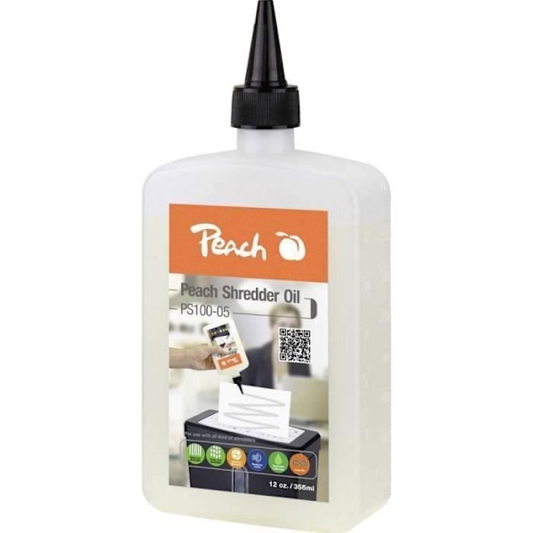 Erikoisöljy asiakirjasilppuriin Peach 510917 355 ml