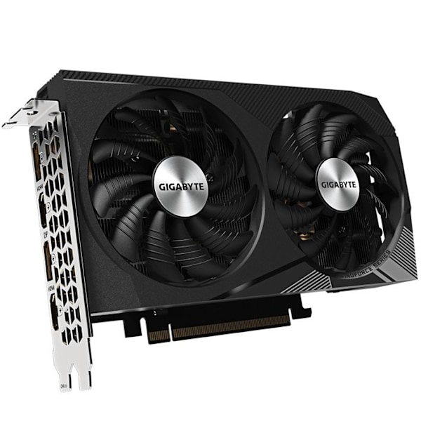 Grafikkort - Gigabyte - RTX 3060 WF2OC-12GD - 12GB - PCI Express 4.0 - Sort