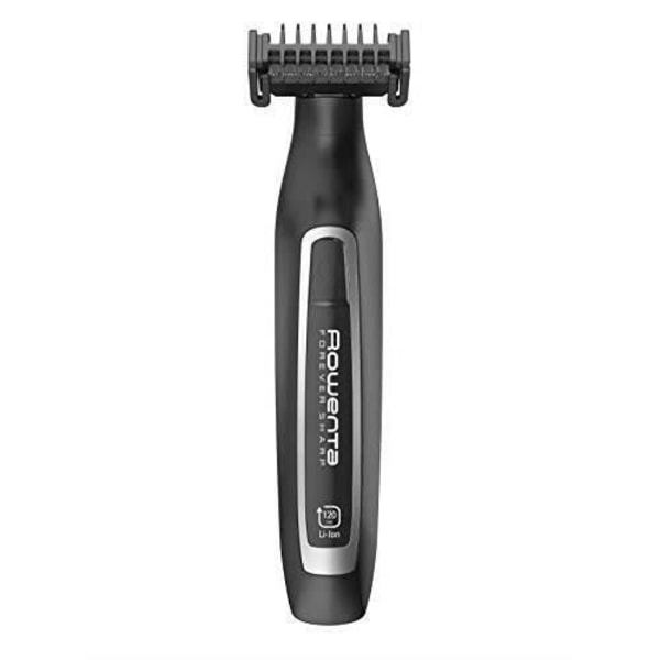 ROWENTA FOREVER SHARP 3 in 1 partaleikkuri - Irrotettava pää - Akun kesto 120 min - Wet & Dry - Musta