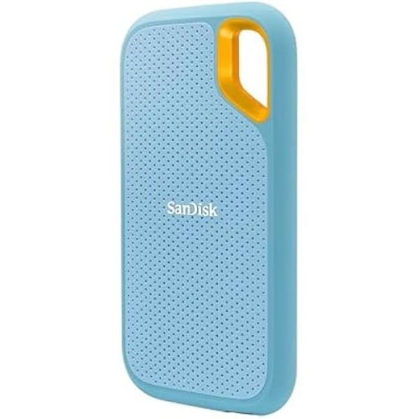 Ekstern harddisk - SANDISK - Extreme Portable SSD - 4 TB - USB-C, USB 3.2 Gen 2 - Drop resistent