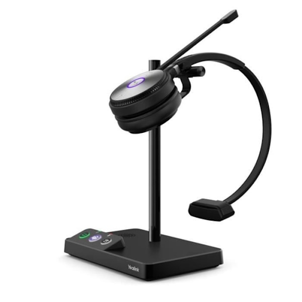 WH62 monokuulokkeet - Yealink - UH62MONOUC - DECT - Langaton - Korvassa