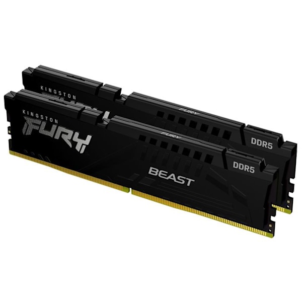 RAM DDR5 - KINGSTON - FURY Beast - 32Go - 6000MT/s - CL30 - 2 osan setti