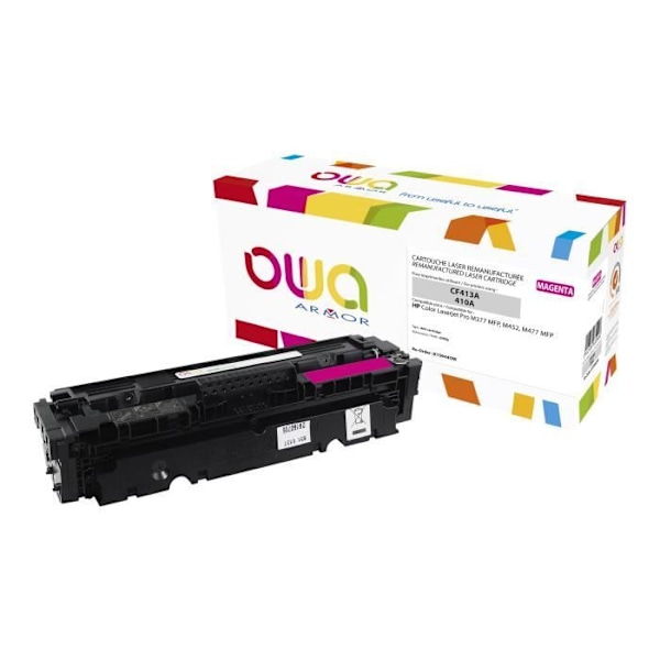 ARMOR värikasetti HP Color LaserJet Pro M452 - Magenta - Yhteensopiva - Uusiovalmistettu - 2,3 KP