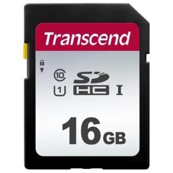 TRANSCEND 300S flash-muistikortti - 16 Gt - UHS-I U1 / Class10