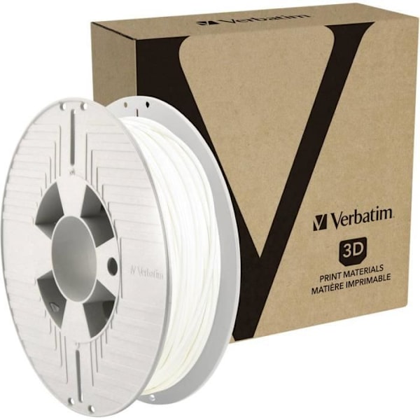 Ordret filament 55153 2,85 mm 500 g hvid 1 stk.