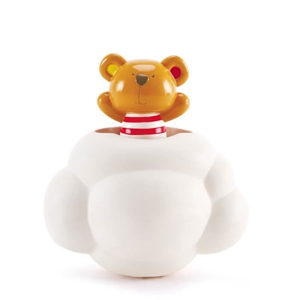 Badleksak - HAPE - Pop-up nallebjörn - Plast - Vit - 12 månader - Baby - Blandat