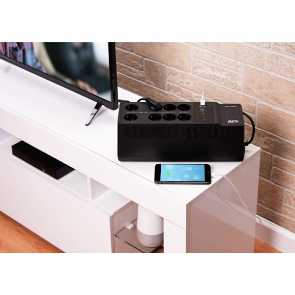 UPS - APC - BE850G2-GR - 520W - 850VA - Sort