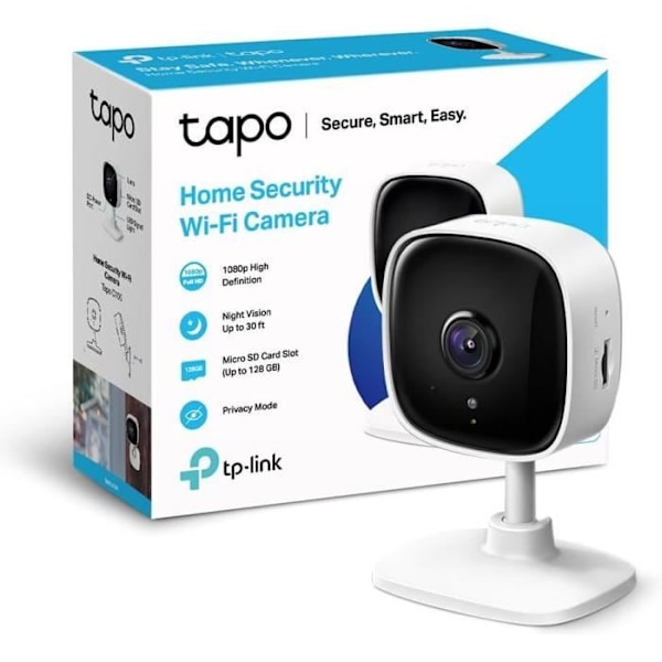Tp Link övervakningskamera WiFi Inomhus videoövervakningskamera 2MP