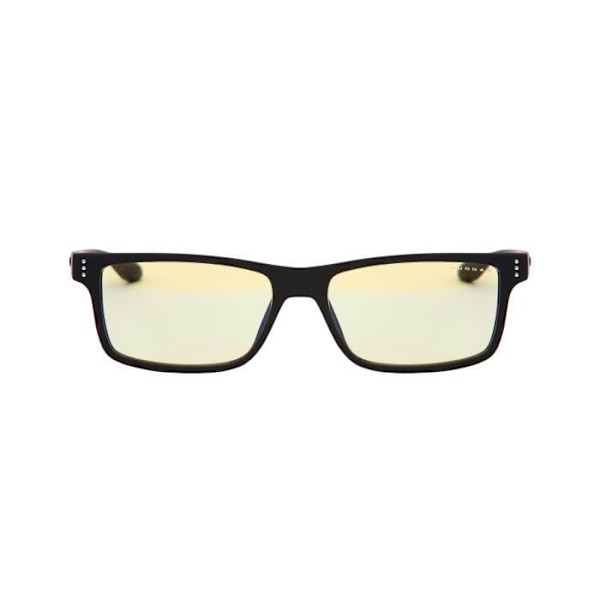 Gunnar VERTEX ONYX +2,50 briller - GUNNAR - Anti-blåt lys linser - Voksen - Sort - Unisex Svart