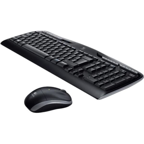 Trådlöst tangentbord och mus set - LOGITECH - MK330 - 2,4 GHz - Svart - Ryska