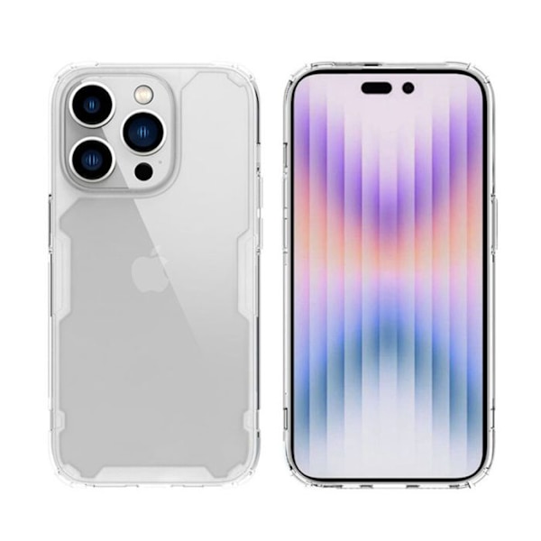 Skyddande fodral - NILLKIN - iPhone 15 Pro - Transparent - TPU - Elegant Transparent