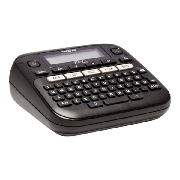 Etiketmager - Brother - P-Touch PT-D210 - Monokrom - 180 dpi - 20 mm/sek.