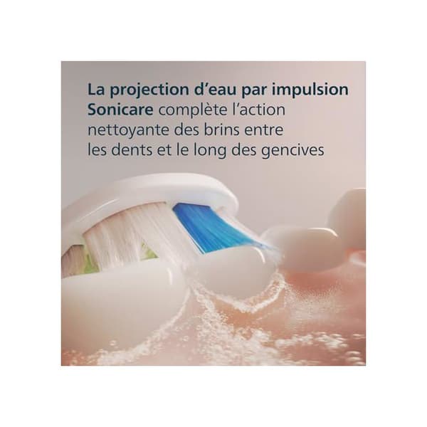 Ersättningsborstar tandborste - PHILIPS - Sonicare W2 Optimal White - 4-pack - Vit - Bleknande Vit