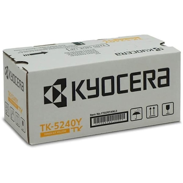Alkuperäinen KYOCERA TK 5240Y väriainekasetti keltainen malleihin ECOSYS M5526cdn, M5526cdw, P5026cdn, P5026cdw