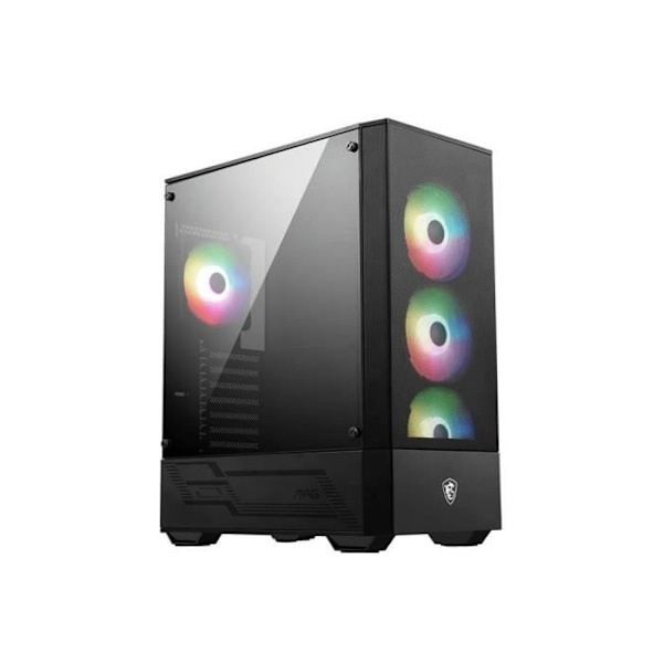 PC taske - MSI - MAG FORGE 112R - Sort - ATX / EPS - Mid-Tower
