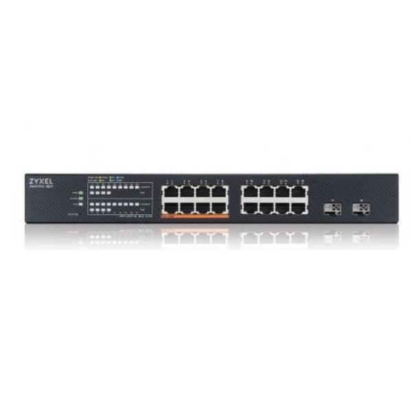 Switch - ZYXEL - XMG1915-18EP - 16 2,5 GbE-portar - 2 SFP+ - PoE++ 180W