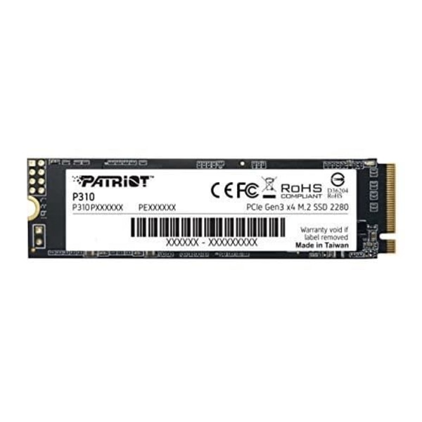 SSD - PATRIOT - P310 - 1,92 TB - PCIe 3.0 x4 - NVMe 1,3 - M.2 2280