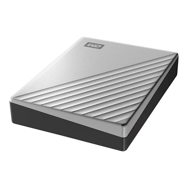 WD WDBPMV0050BSL-WESN My Passport Ultra USB-C Bärbar hårddisk för Mac 5TB Silver