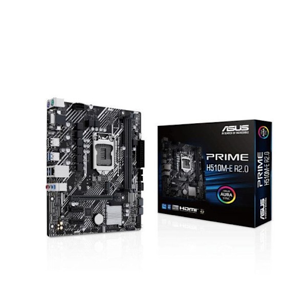 Emolevy - ASUS - PRIME H510M-E R2.0 - LGA 1200 - DDR4 - micro ATX