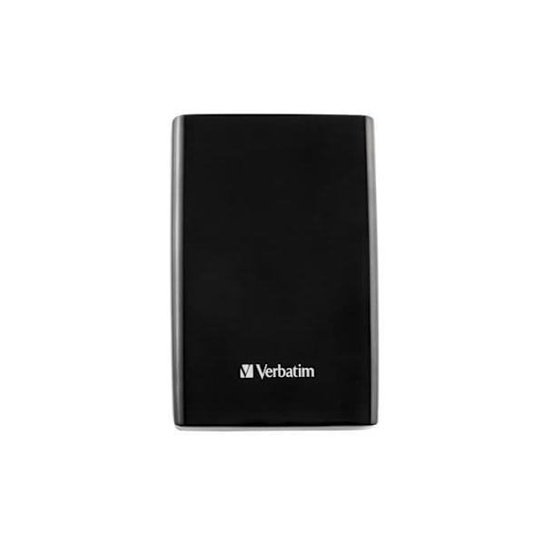 Verbatim SSD Ekstern 256GB USB-C 3.2 Gen1 Sort - Bærbar Lagring 5Gbit/s