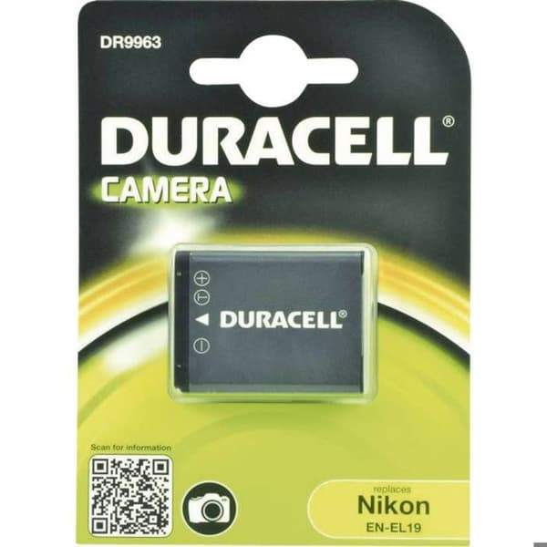 Batteri för Digitalkamera - DURACELL - DR9963 - Litium-Ion - 700 mAh - Svart