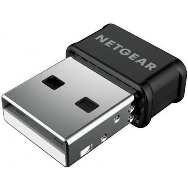 NETGEAR A6150-100PES Tehokas Wi-Fi Dongle, AC1200 Mbps nano-Wifi-sovitin musta