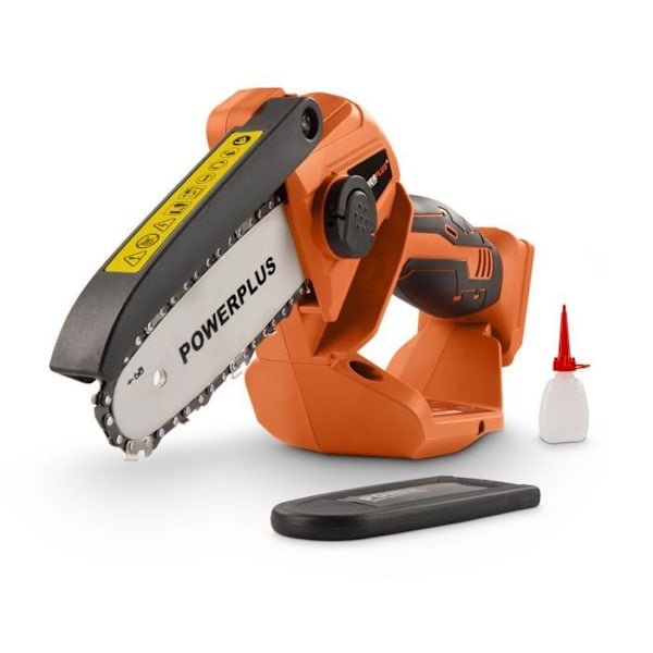 Akkukäyttöinen Dual Power POWDPG7572 20V - 100 mm:n ohjain 14 hammasta - Toimitetaan ilman akkua ja laturia Orange