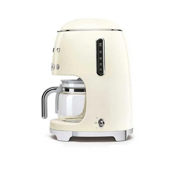 Suodatinkahvinkeitin - SMEG - DCF02CREU - 10 kuppia - 1050 W - Kerma