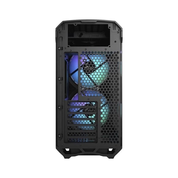PC-taske - FRACTAL DESIGN - Torrent Compact RGB Black TG Light Tint - Sort ( FD-C-TOR1C-02 )