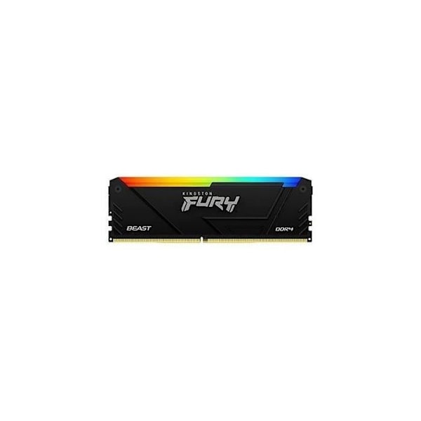 RAM-muisti - KINGSTON - FURY Beast - RGB - 16 Gt - DDR4 - 3200 MHz CL16 - (KF432C16BB2A/16)