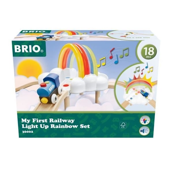 BRIO - First Rainbow Circuit Flerfärgad