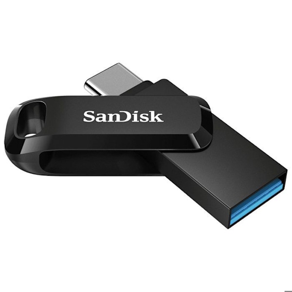 USB-lisämuisti SanDisk Ultra™ Dual Drive Go SDDDC3-032G-G46 musta 32 Gt USB 3.0