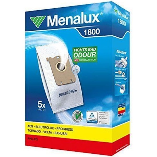 Menalux 1800 - ELEKTROSKAB - STØVSUGERPOSER - Poser