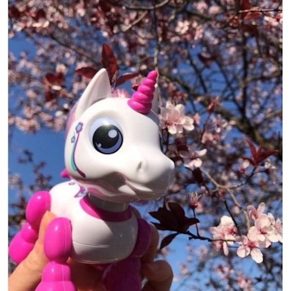 YCOO Interactive Unicorn Robot - 13cm - Rosa - För barn från 3 år Flerfärgad