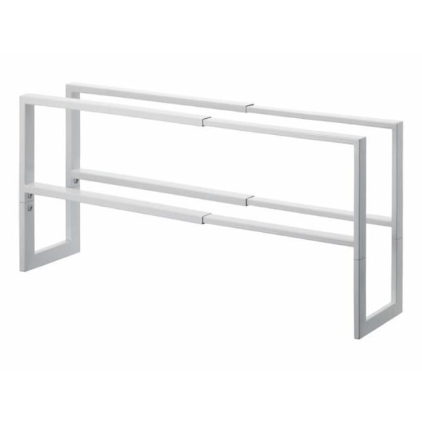 Sko reol med 2 niveauer - YAMAZAKI - Hvid - Resin - Moderne - Design hvid
