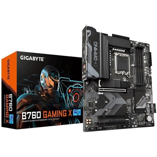 Emolevy - GIGABYTE - B760 GAMING X