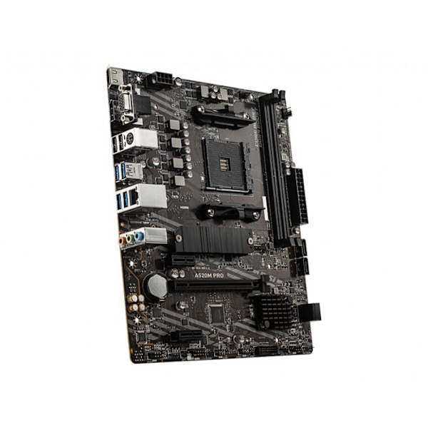 Moderkort - MSI - A520M Pro - Micro ATX - AMD A520 - DDR4 upp till 4600 MHz (OC)
