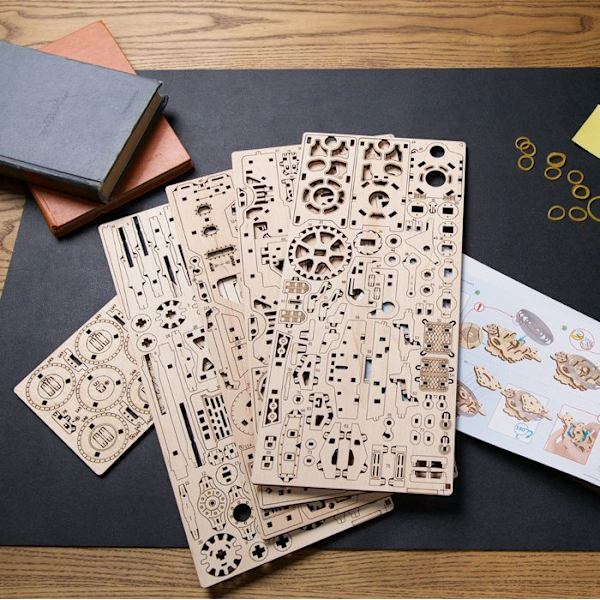 Dozor-B Kampvogn - Ugears - 3D Puslespil i Træ