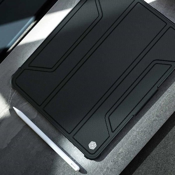 Étui Bumper Pro - NILLKIN - iPad Air (2022/2020) & Pro 11 (2018/2022) - Sort - Syntetisk - Unisex sort
