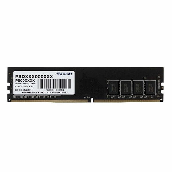 RAM-muisti - Patriot Memory - 8GB DDR4 - 2666MHz - 288-nastainen DIMM - Musta, Vihreä