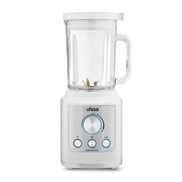 UFESA BS4950 Ultra Kraftfuld Blender 2100 W, 1,8L glasbeholder, Elektronisk Hastighedskontrol, Smoothie-programmer,