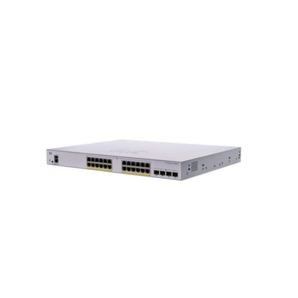 Cisco CBS350-24FP-4G-EU Administreret 24-ports GE, Full PoE+ 370W, 4x1G SFP