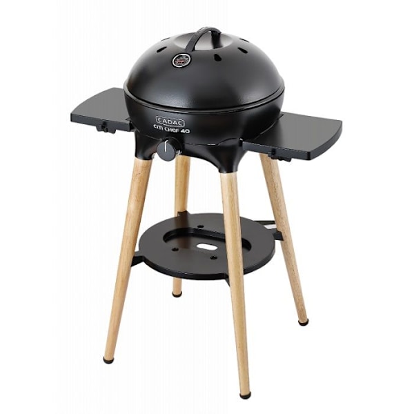 Gasgrill på ben Cadac Citi Chef 40 FS Sort Sort, Træ