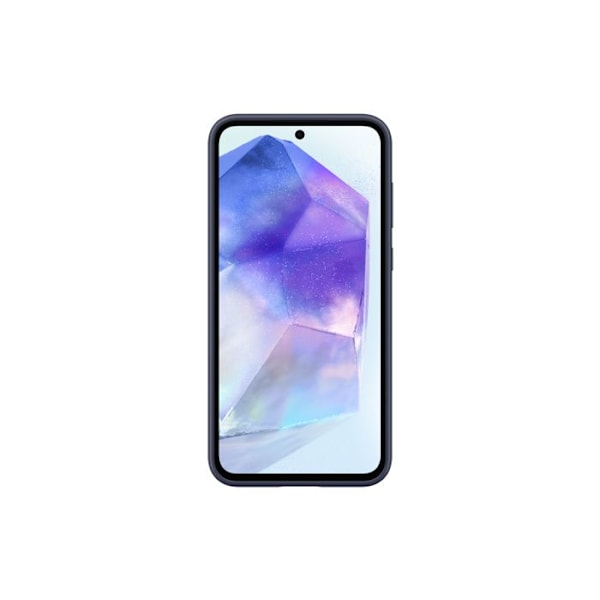 Silicone cover - Samsung - Galaxy A55 5G - Mørkeblå - Fleksibel - 2 års garanti Mörkblå