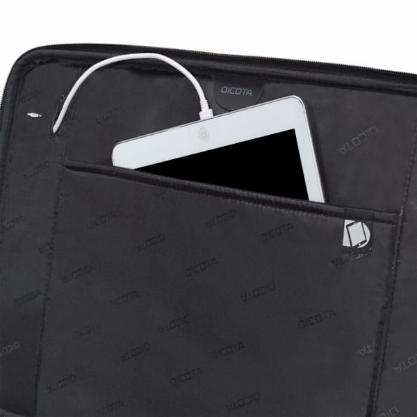 DICOTA Eco Multi SELECT bæretaske til 39,6 cm (15,6") bærbar - sort - polyethylenterephthalat, skum