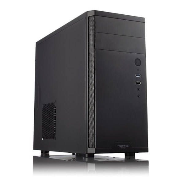 FRACTAL DESIGN Core 1100 PC CASE - Sort - ATX-format (FD-CA-CORE-1100-BL) Sort