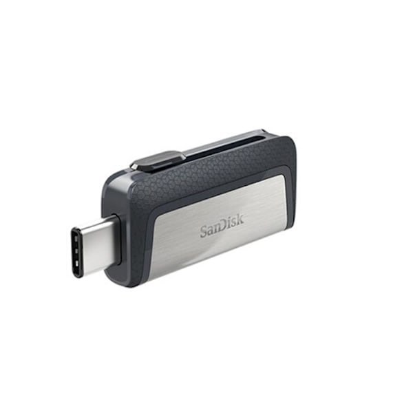 SANDISK Ultra - 256 Gt - USB 3.1 Type-C -avain - Kaksoisliitäntä - Uusin versio