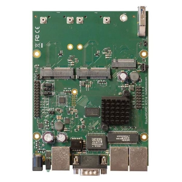 RouterBoard M33G Sort, Grøn, Grå