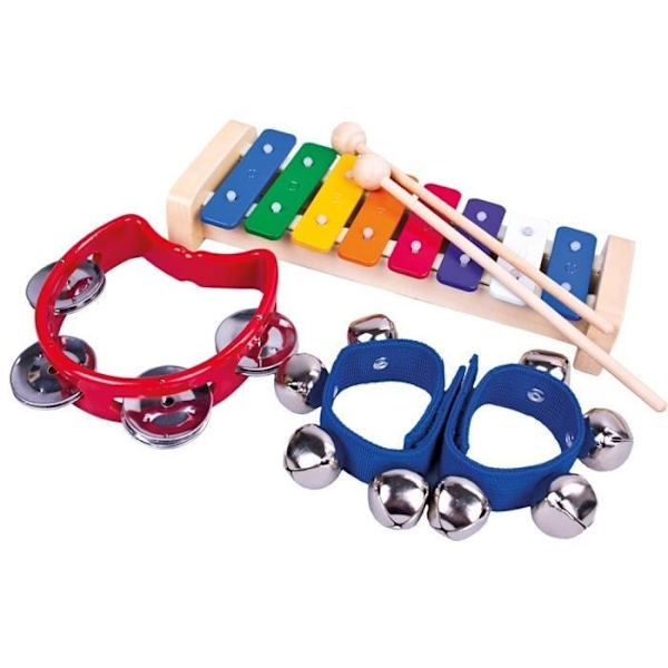 Bino junior puinen musikaalisetti 6 osaa